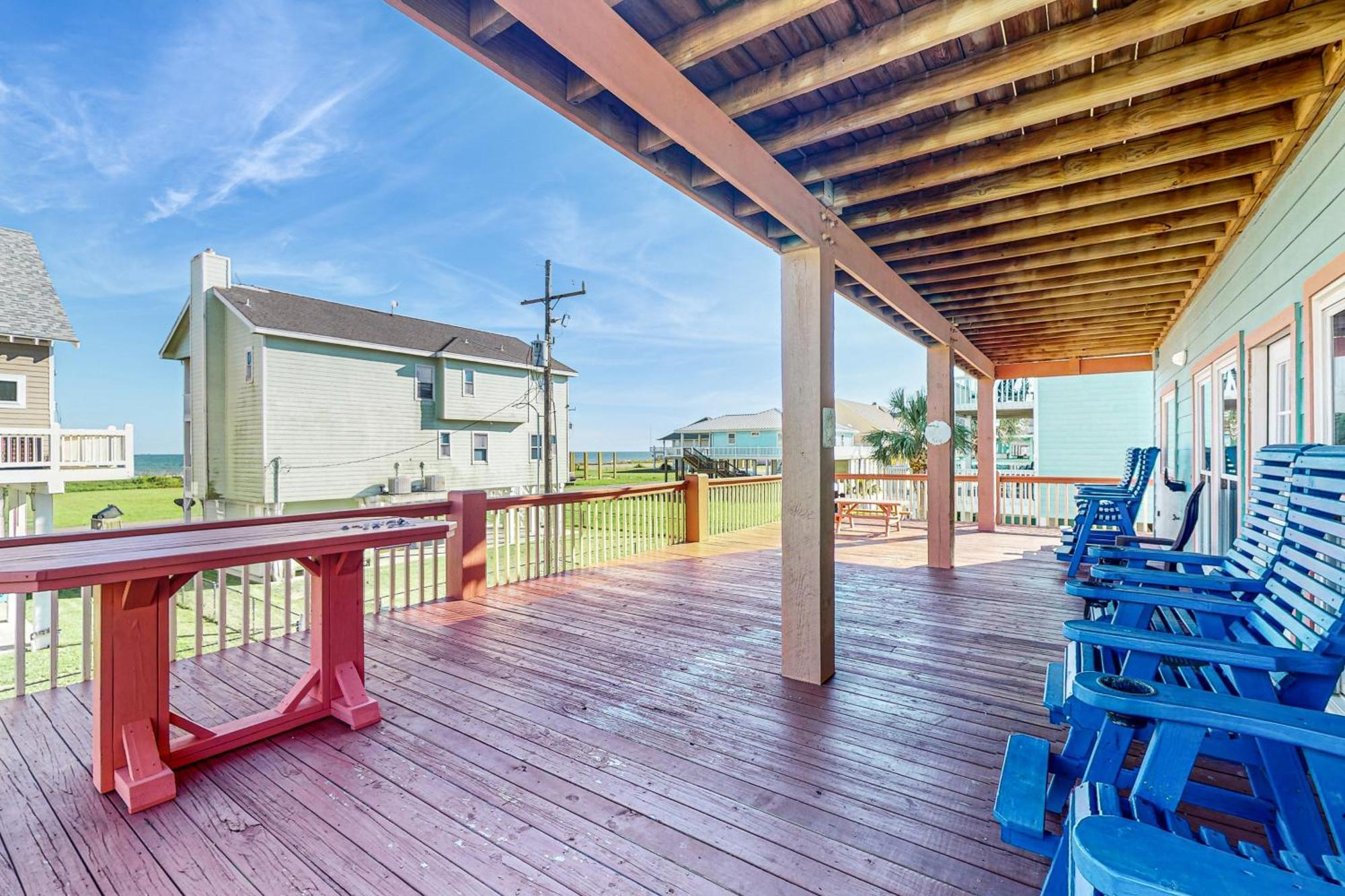 Bolivar Peninsula Crystal Beach Bagian luar foto